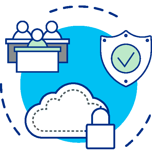 icon with university images