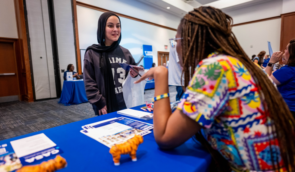 student at discover your major day 