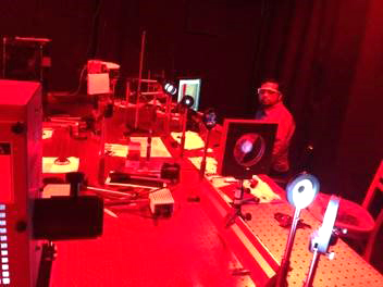 Peeyush Sahay in Dr. Pradhan's lab