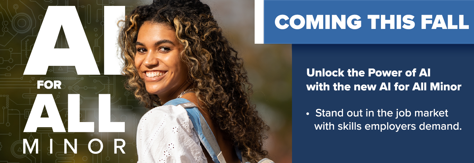 AI for All graphic banner