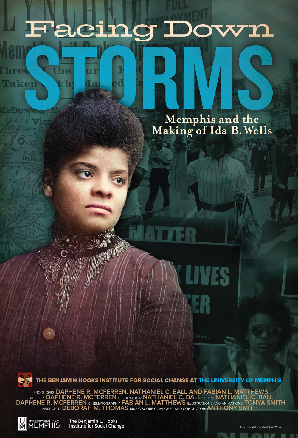 Facing Down Storms Poster