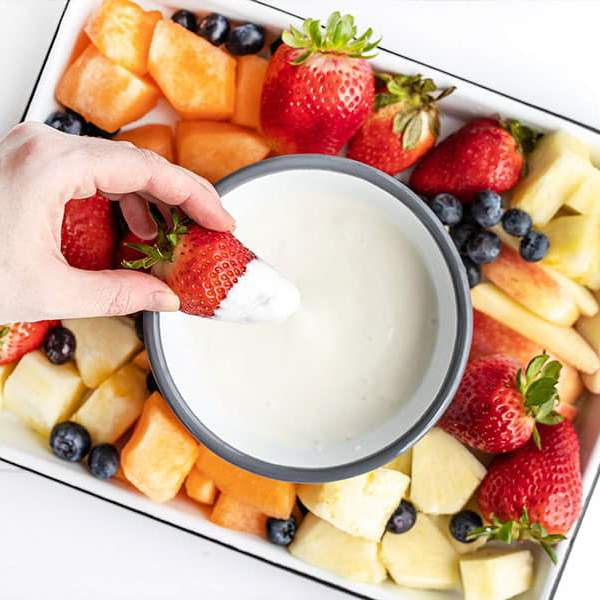 Vanilla Honey Fruit Dip Vanilla Honey Fruit Dip