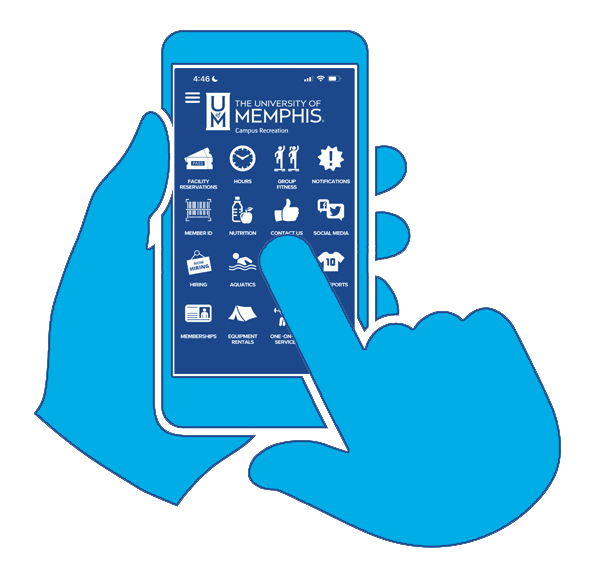 Download the Memphis Rec App