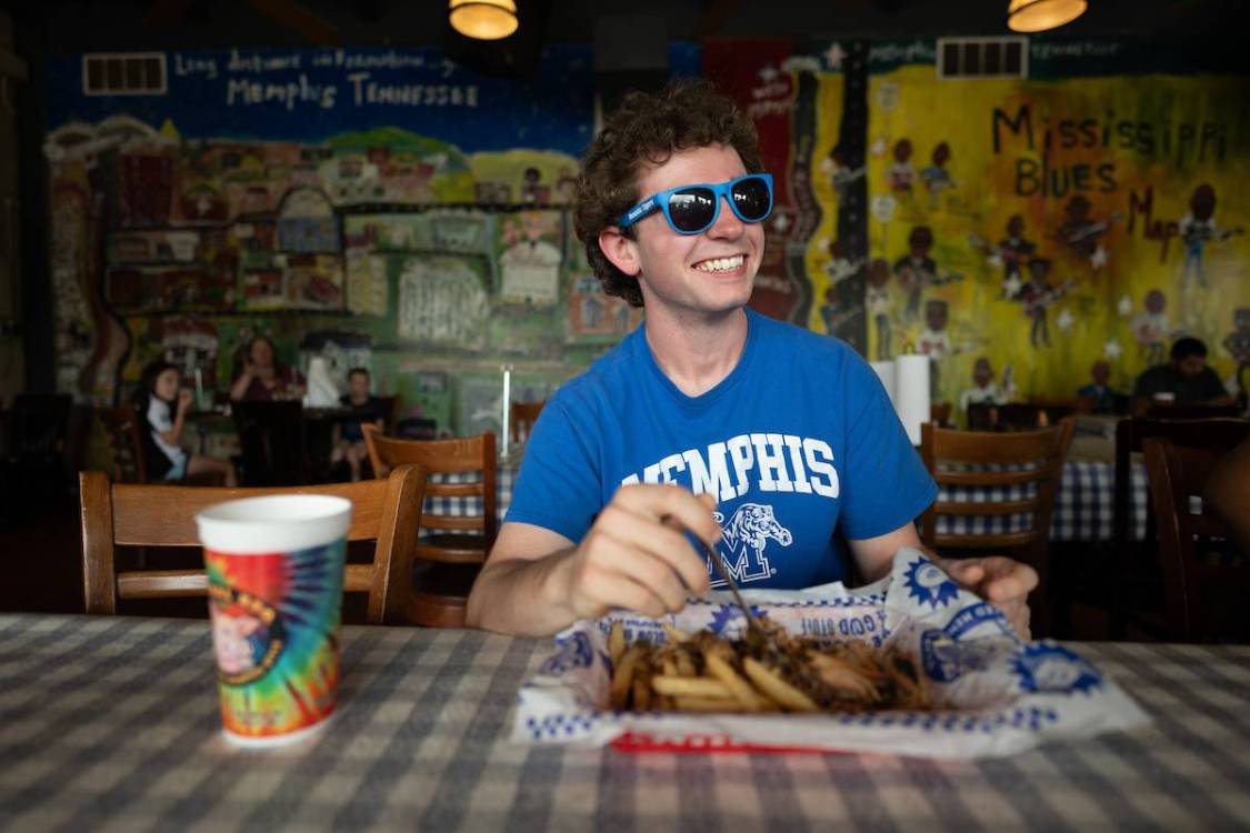 Student in Sunglasses