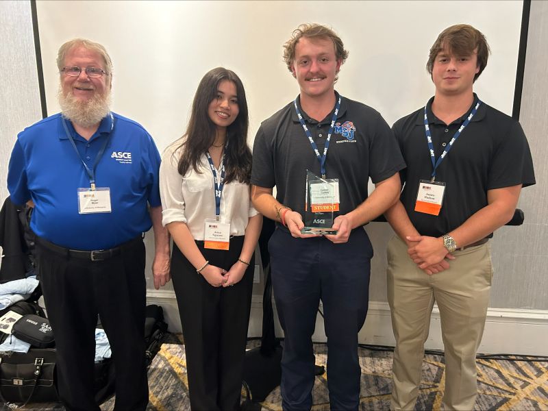 UofM ASCE Student Chapter Wins First Place