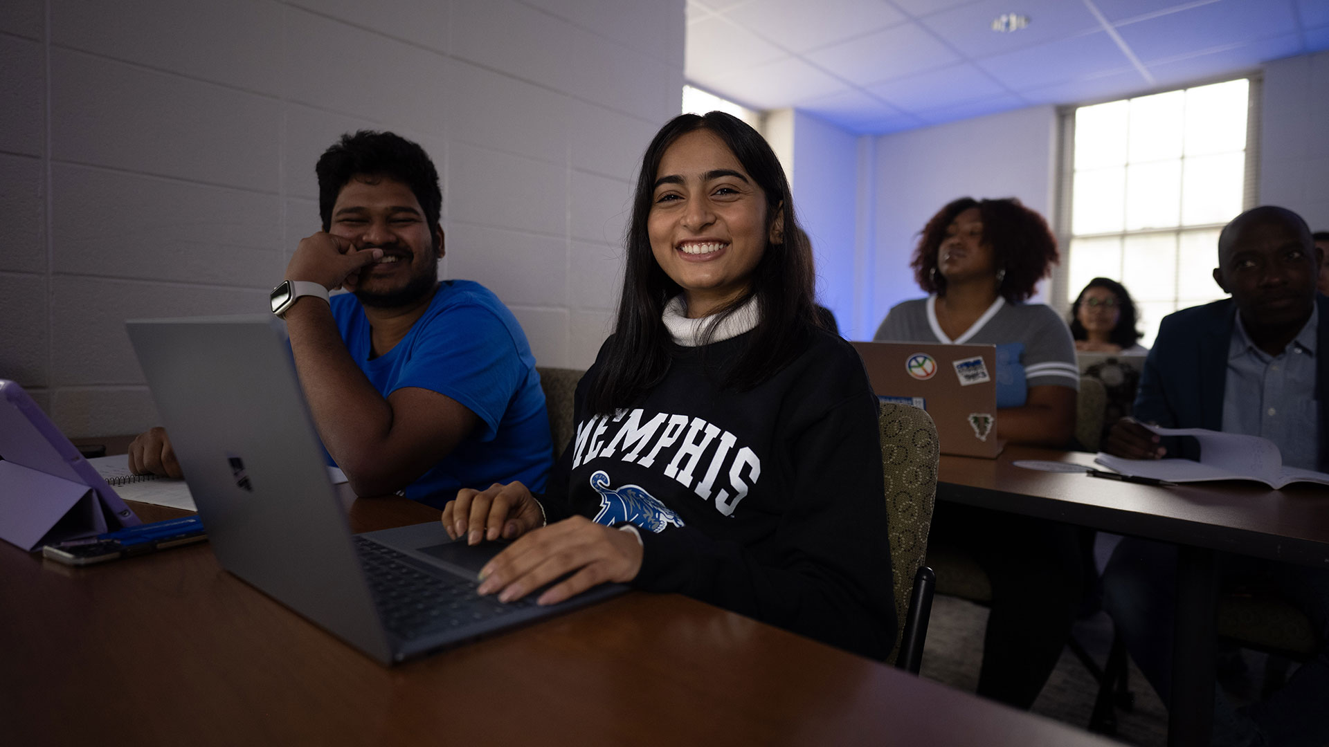 Students in classroom