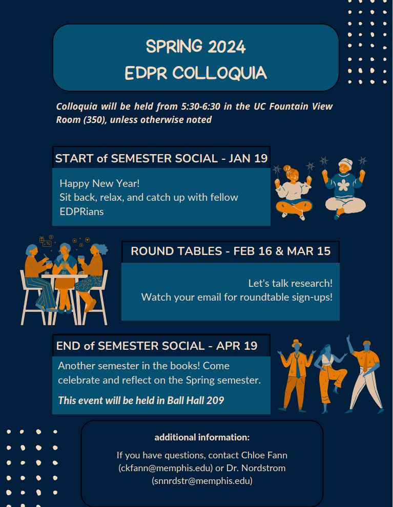 2024 Spring Colloquia