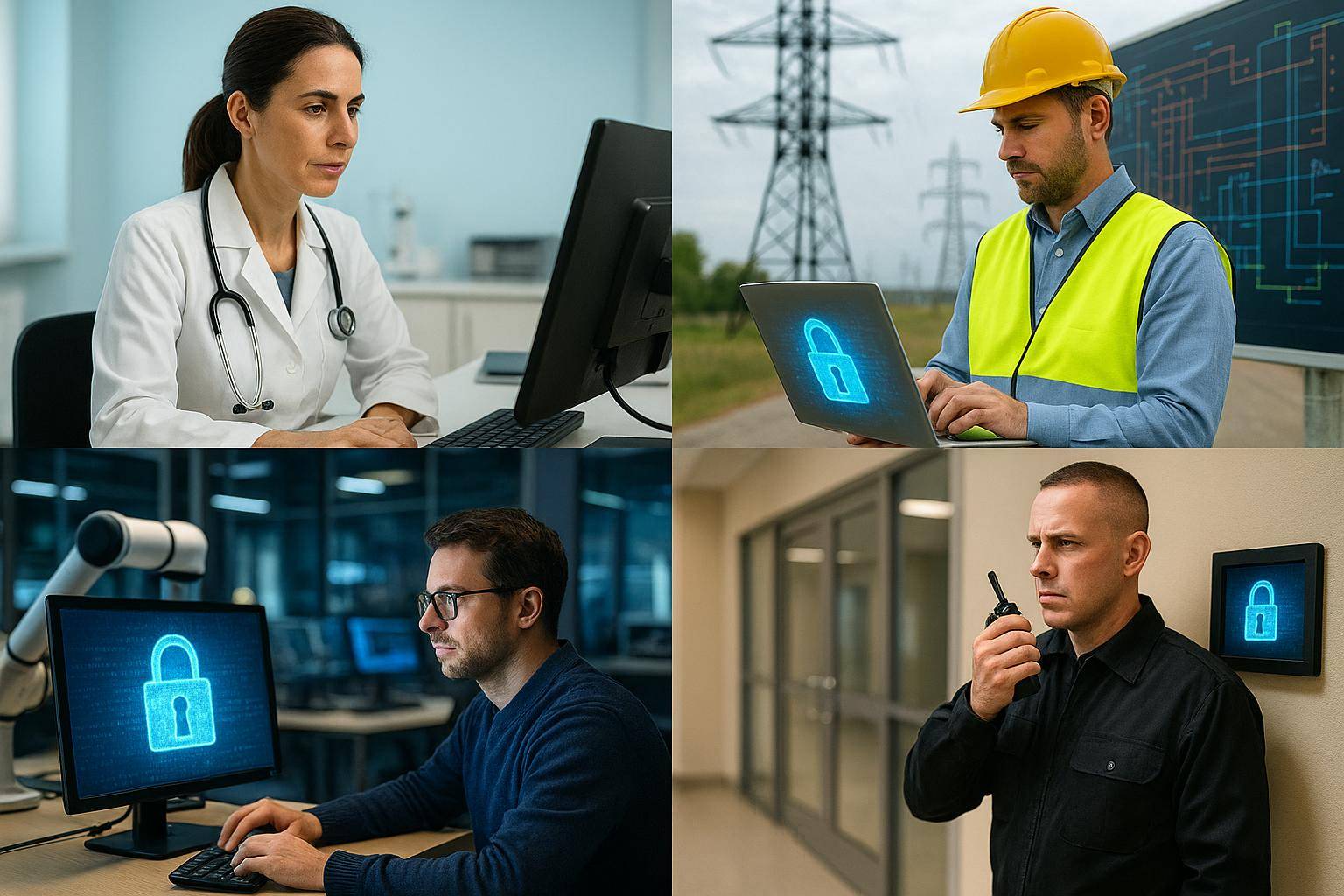 Cybersecurity - Work Environment Image