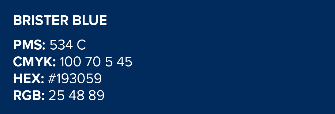 Brister Blue graphic