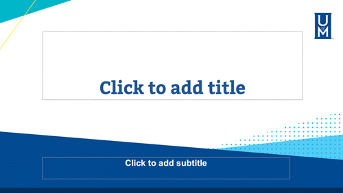 template 4 title slide