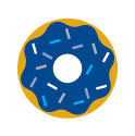Blue Donut