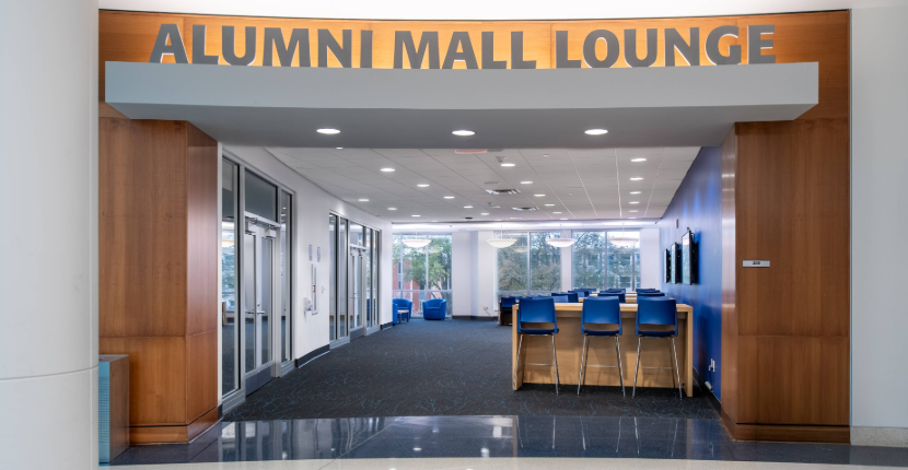 Entry to conference room 201 and 203