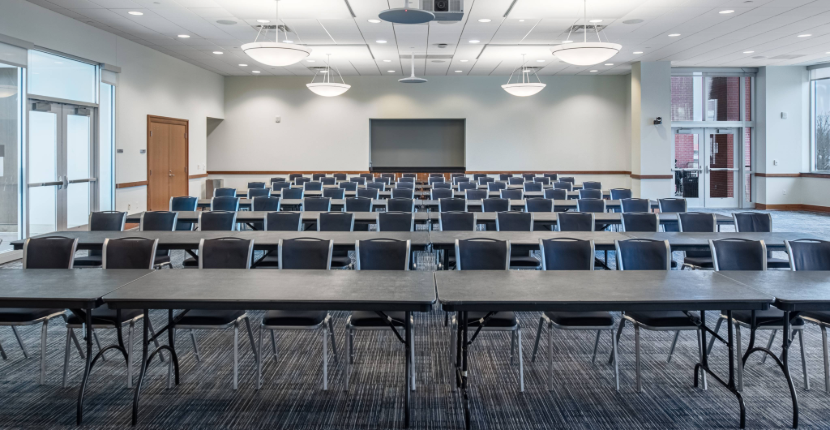 River Room with classroom setup