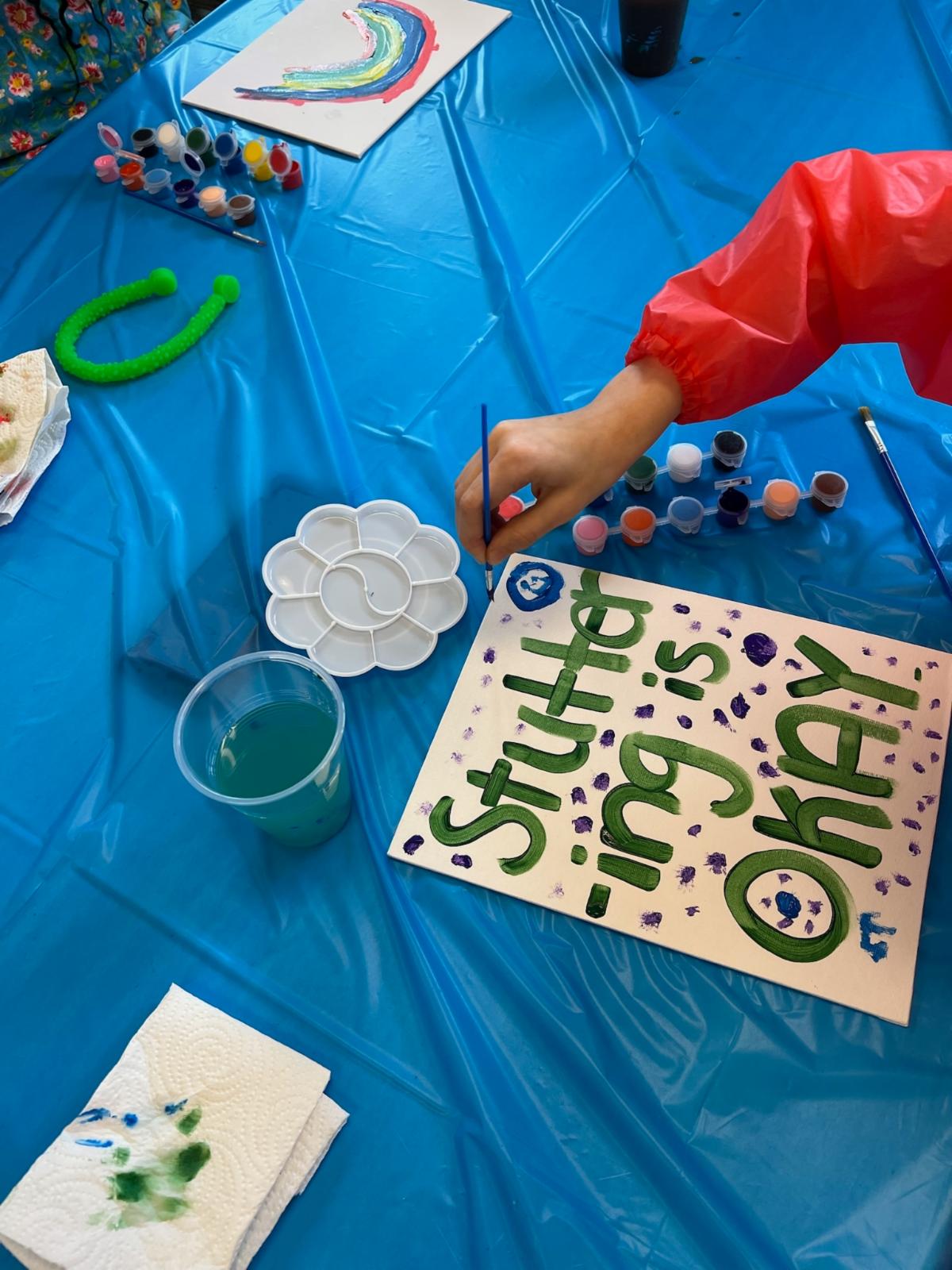 Camp Painting Activity