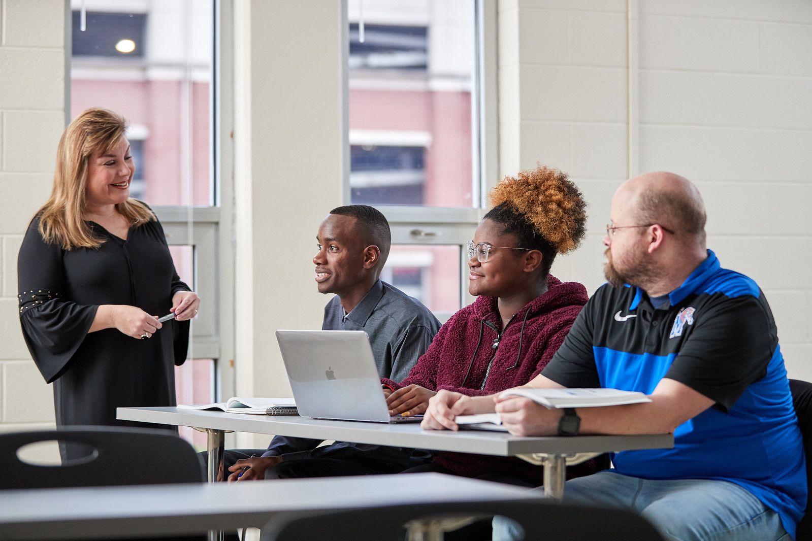 COE Students in class