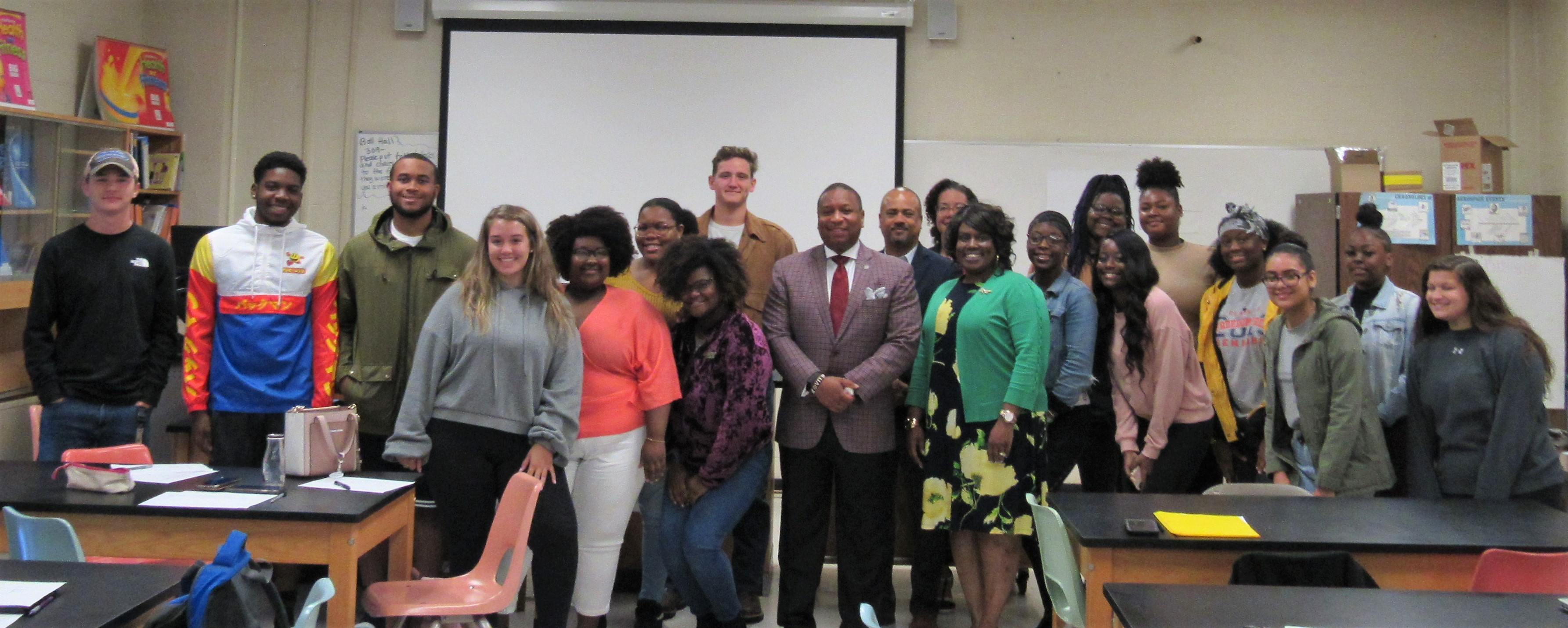 RCP Undergrad students with Joris Ray