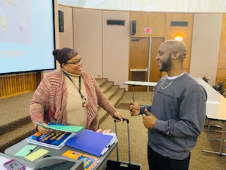 RCP graduate student with teacher
