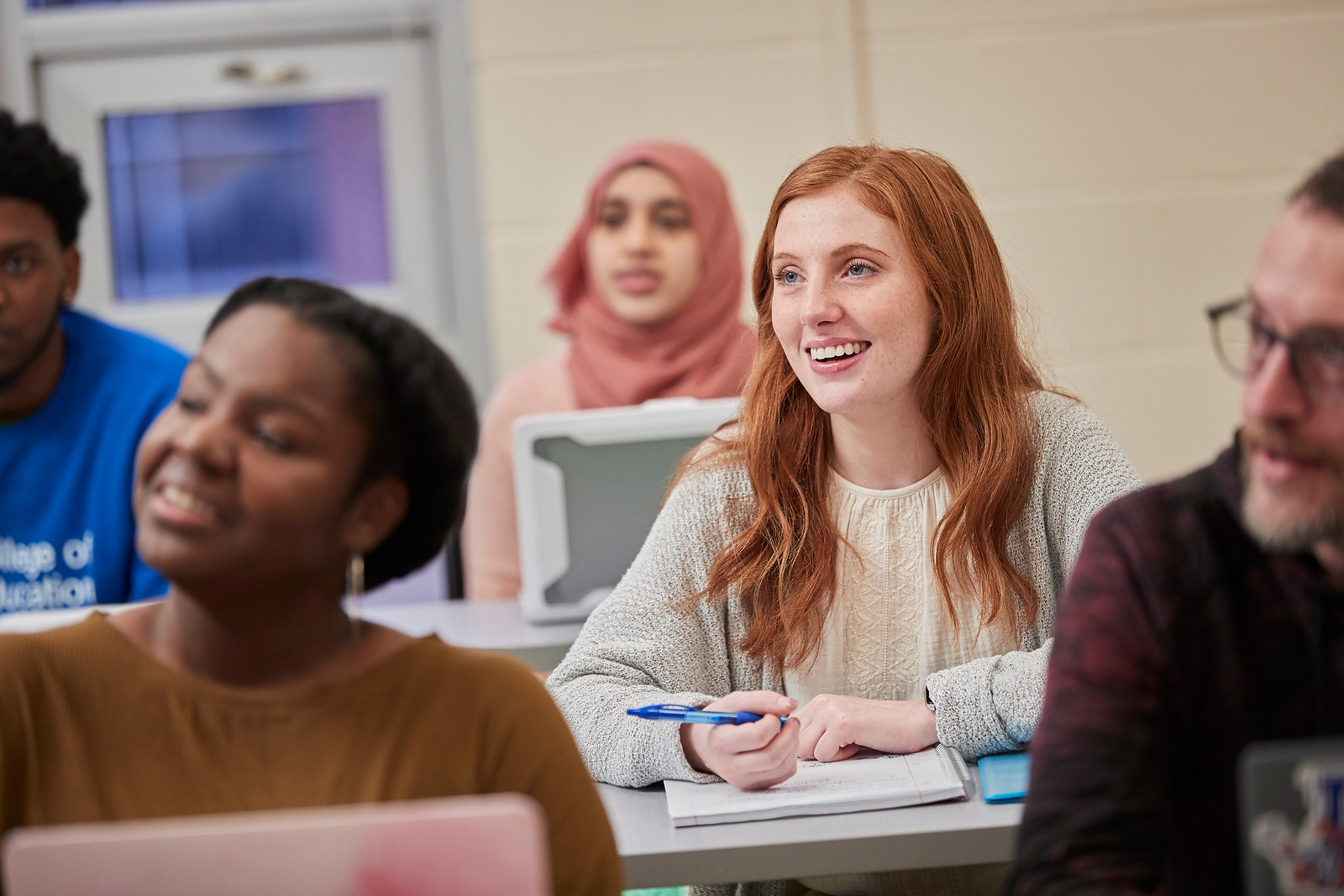students in classroom