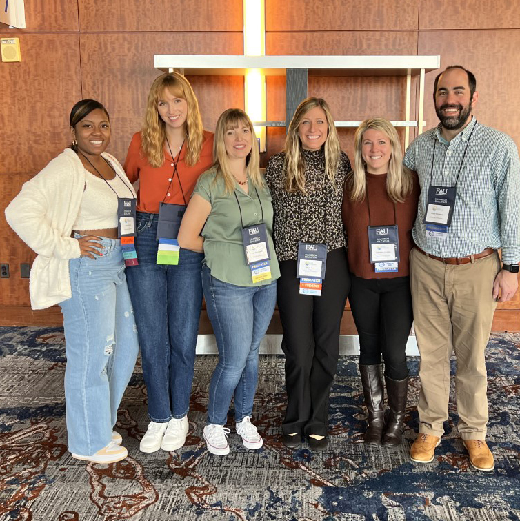 CEPR doctoral students at conference