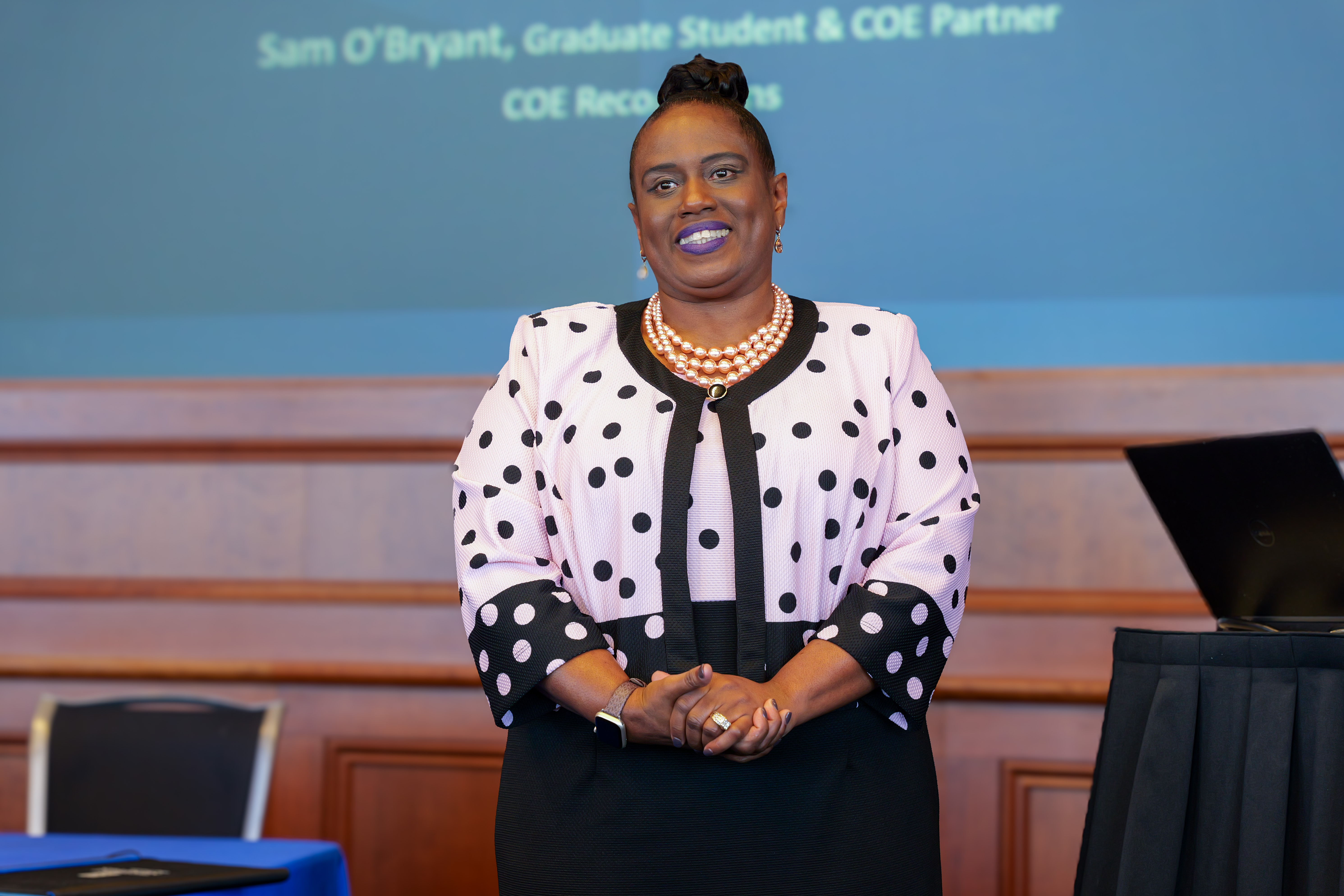 Dean Hill-Clarke Honored with Reception