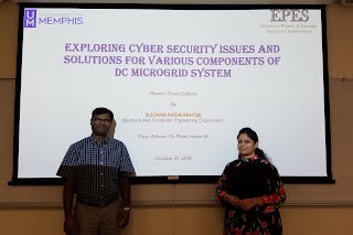 Sultana's MS thesis defense-October 31, 2018