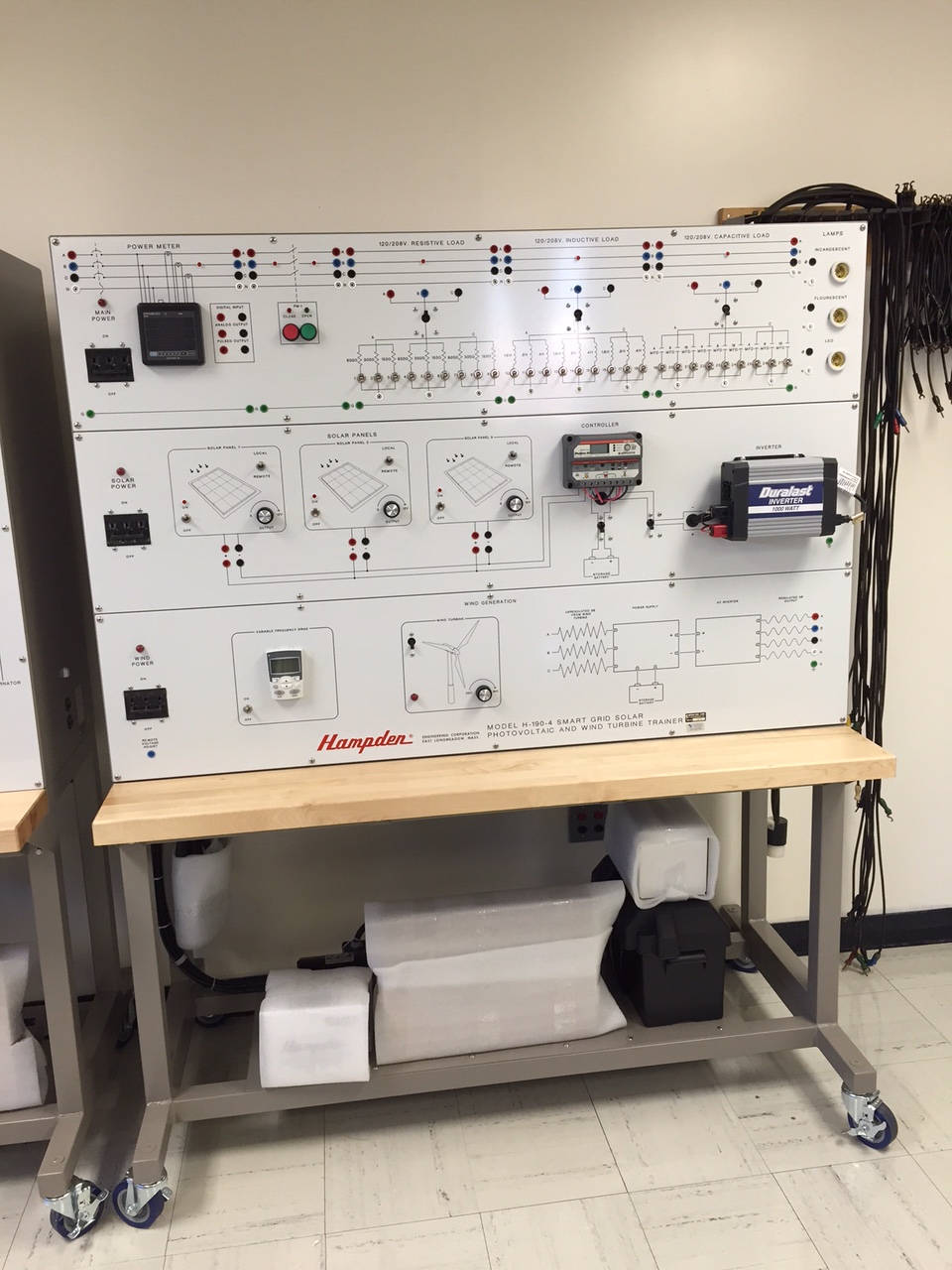 Wind Turbine and Photovoltaic Trainer