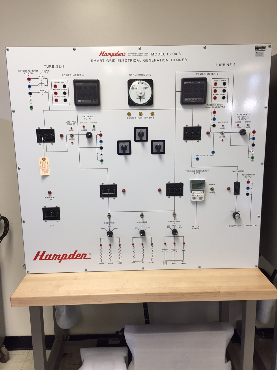 Smart Grid Electrical Generation Trainer
