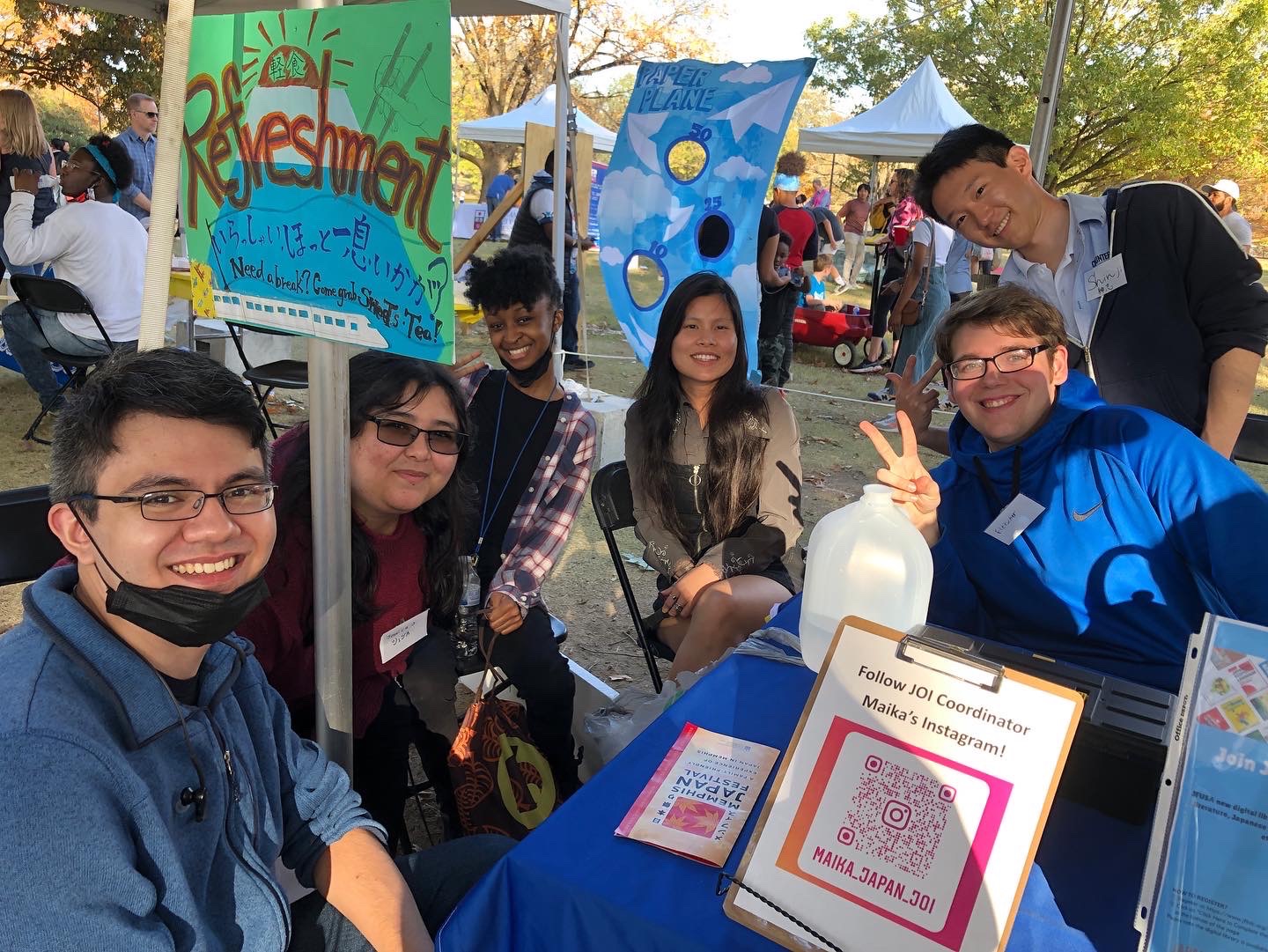 Students in the Japanese program