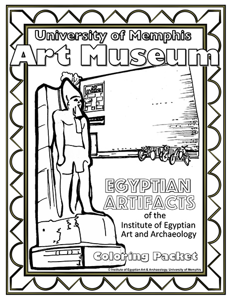 Egyptian Coloring Book