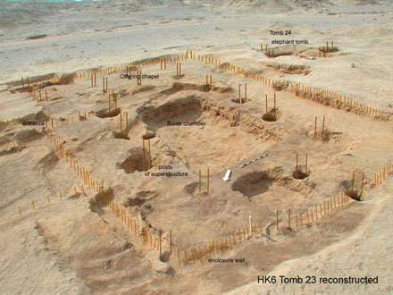 Elite cemetery HK6, Tomb 23