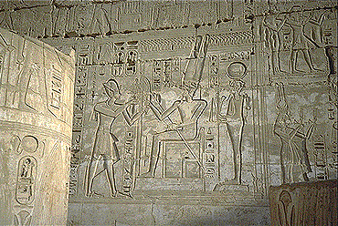 Medinet Habu relief
