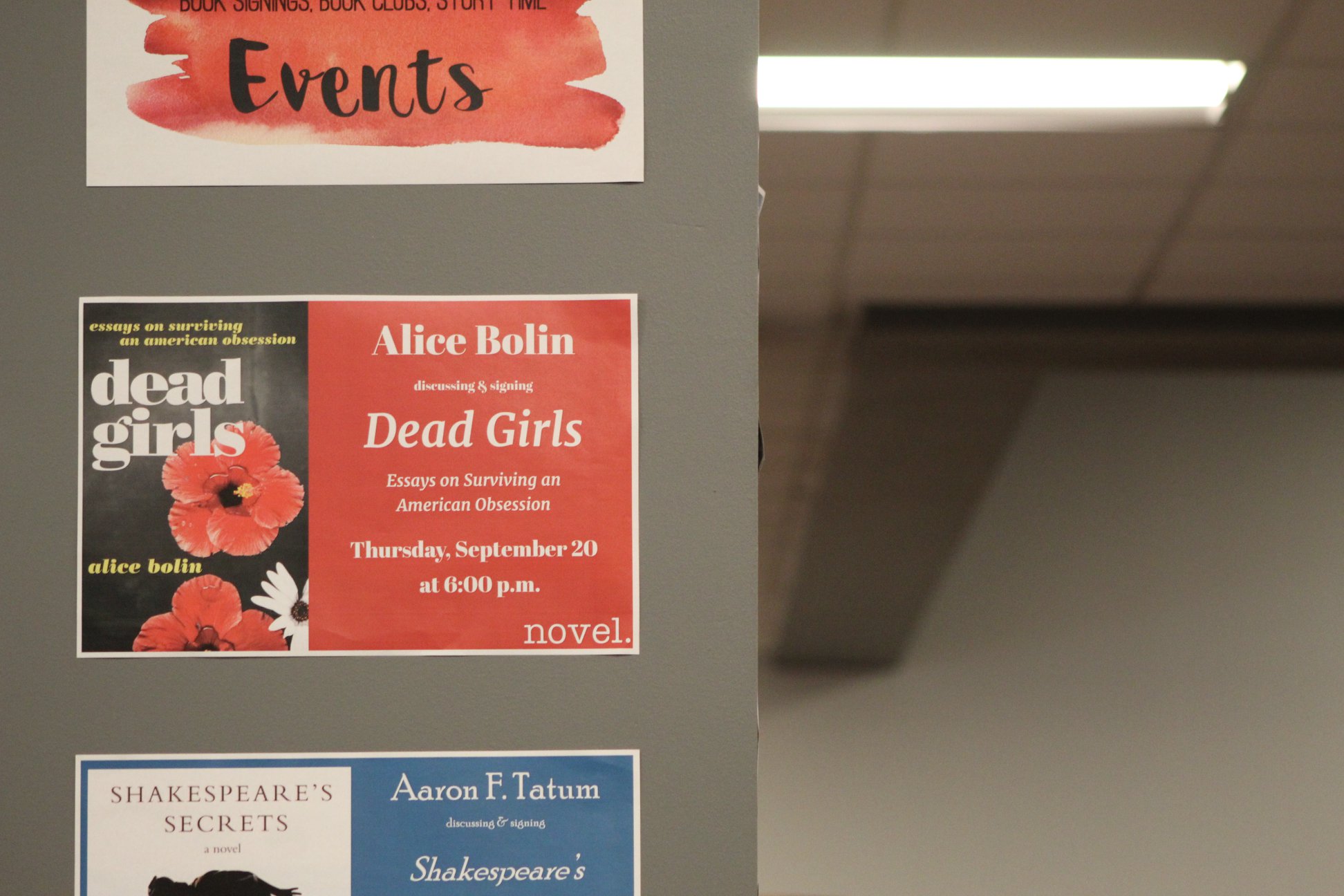 Alice Bolin Reading Event