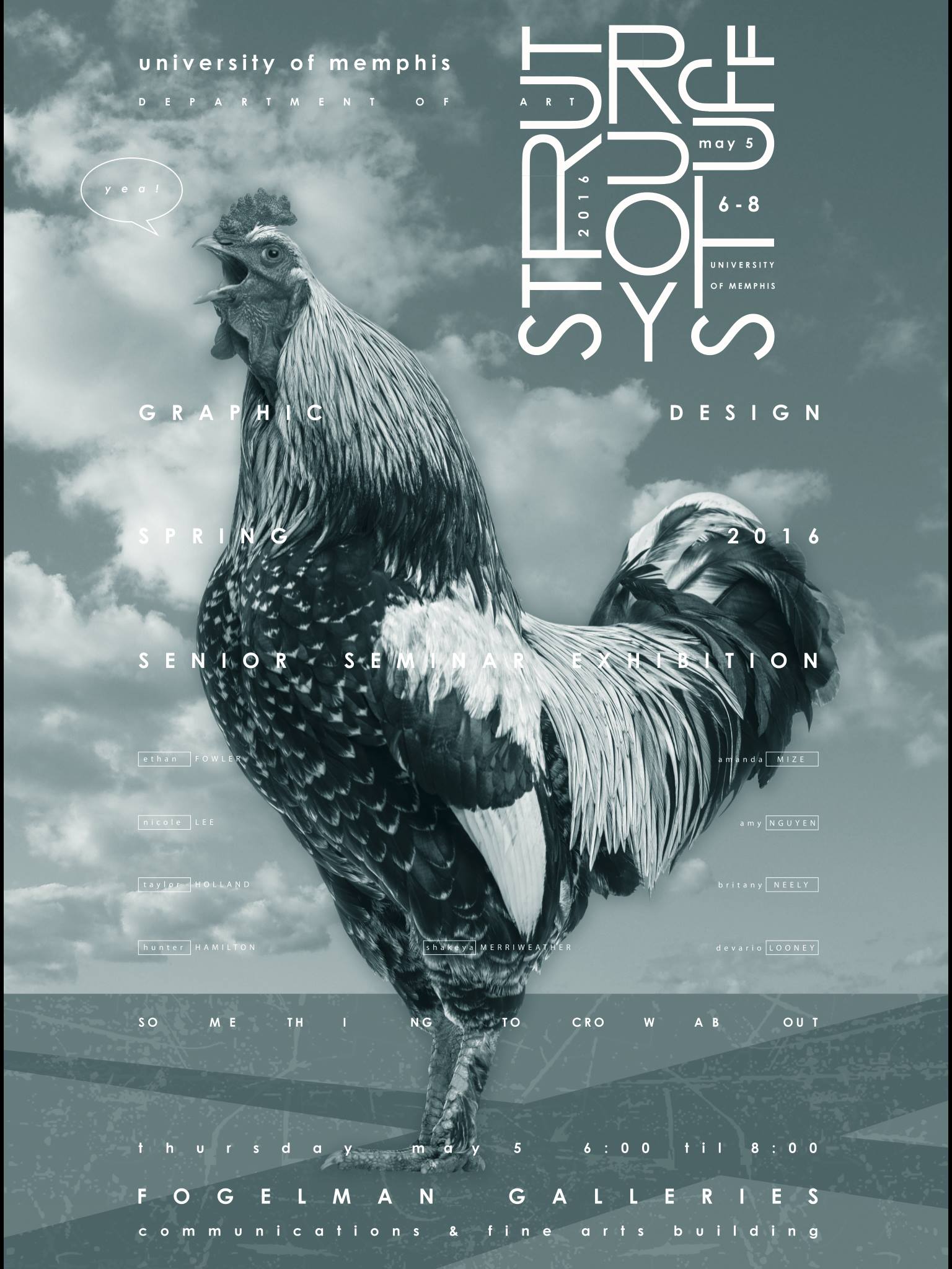 2016 Graphic Design Senior Show