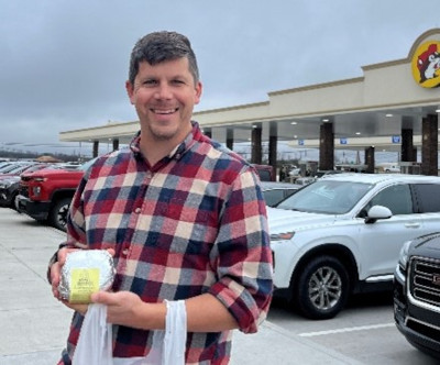 Travis Treece with fish