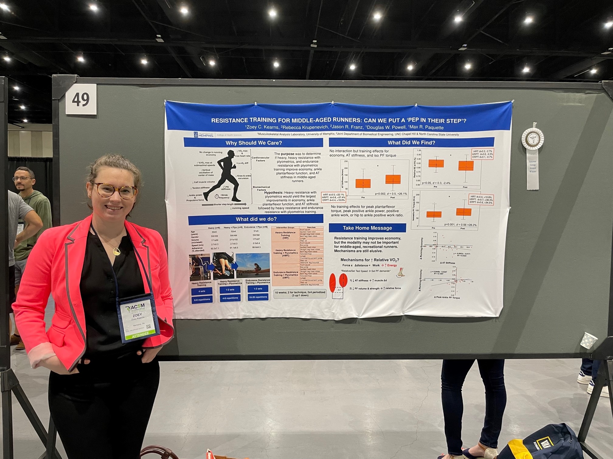 Alexis Nelson at ACSM Alexis Nelson at ACSM