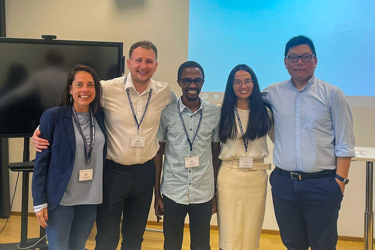 Jamie Brunsdon and colleagues Jamie Brunsdon and colleagues