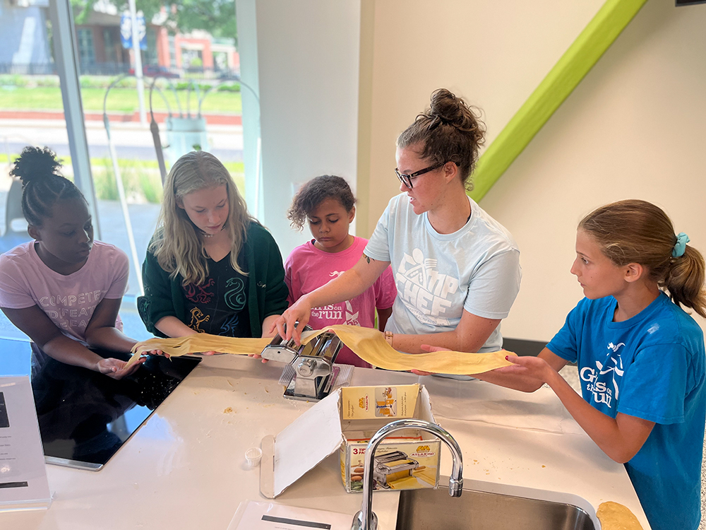 Camp CHEF 2022 Making pasta