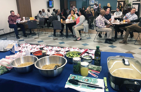 Dietetics Students at International Paper