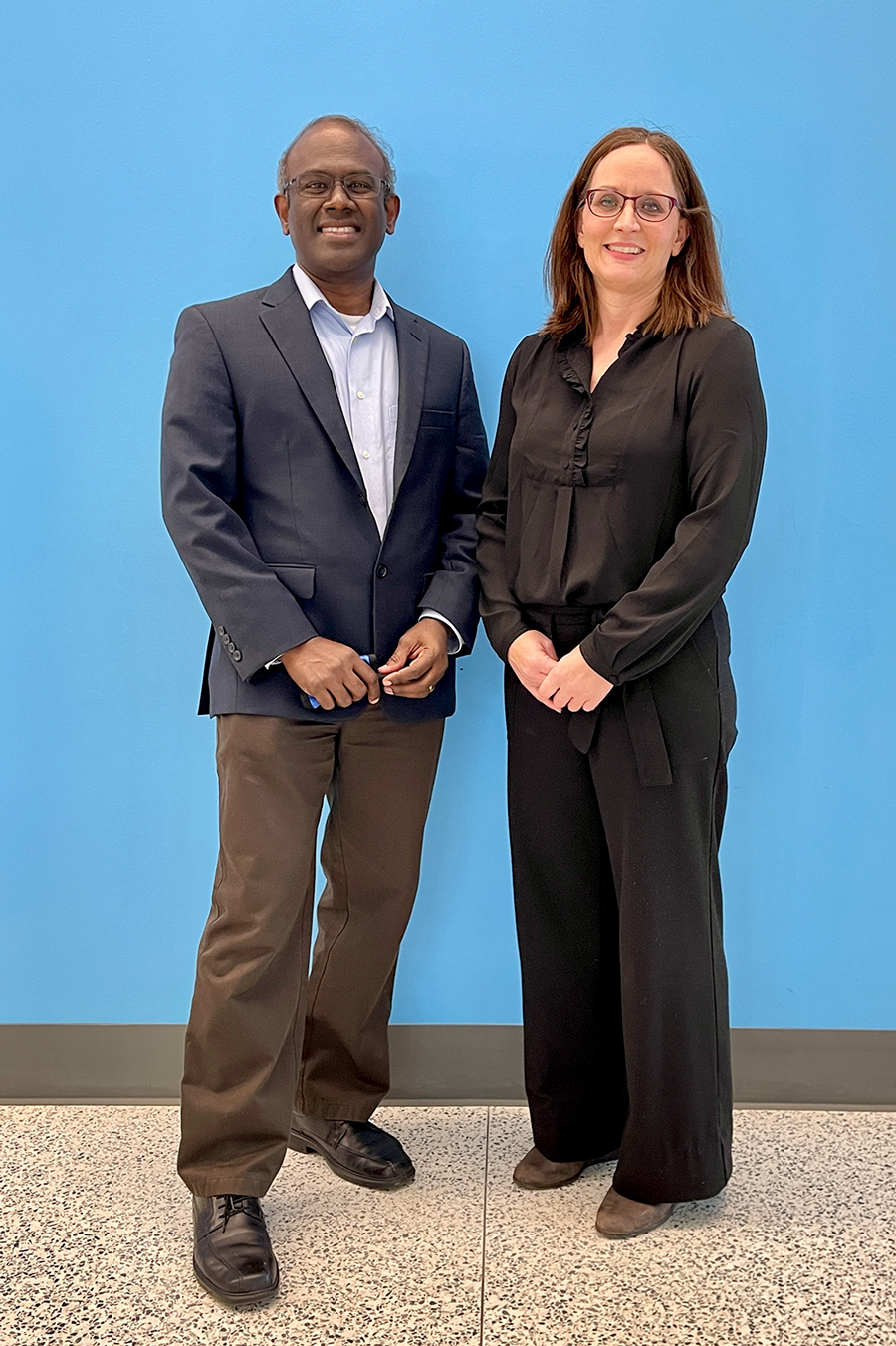 Marie van der Merwe and Chida Ramanathan Marie van der Merwe and Chida Ramanathan