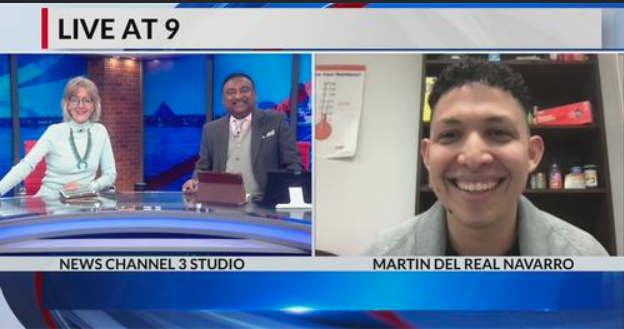 Martin Del Real Navarro on WREG News Live at 9 Martin Del Real Navarro on WREG News Live at 9
