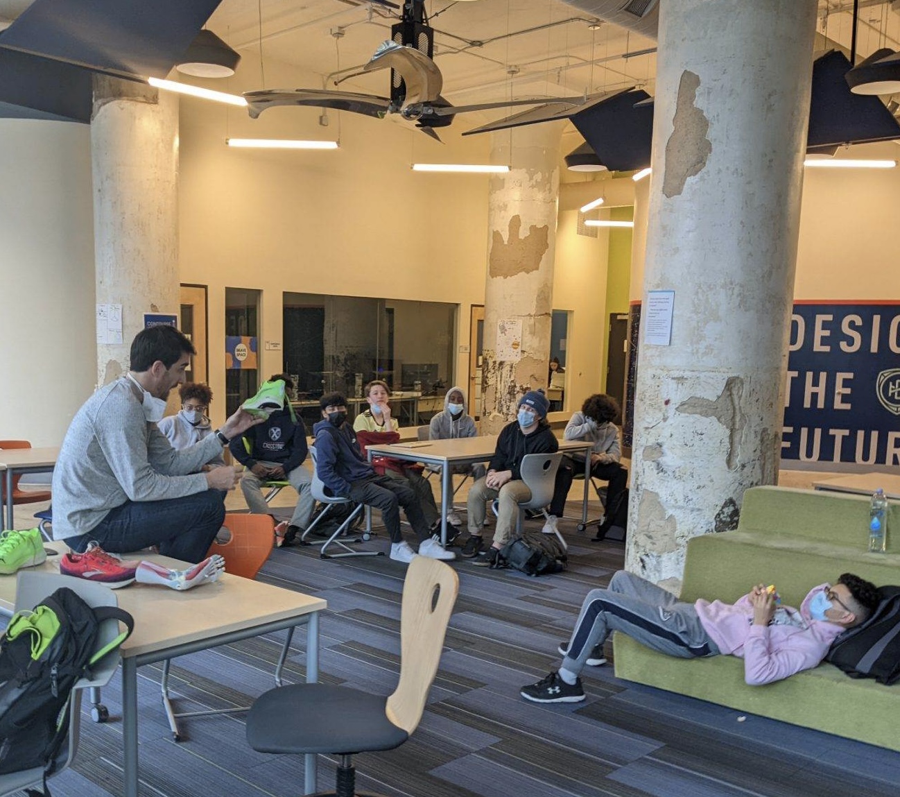 Max Paquette at Crosstown High Max Paquette at Crosstown High