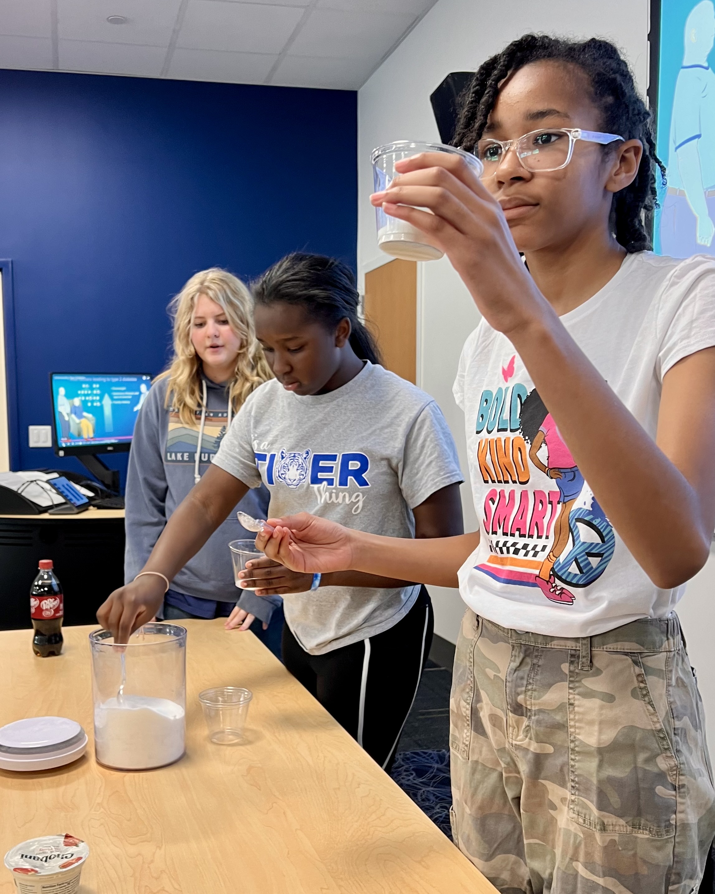 Middle School students Middle School students