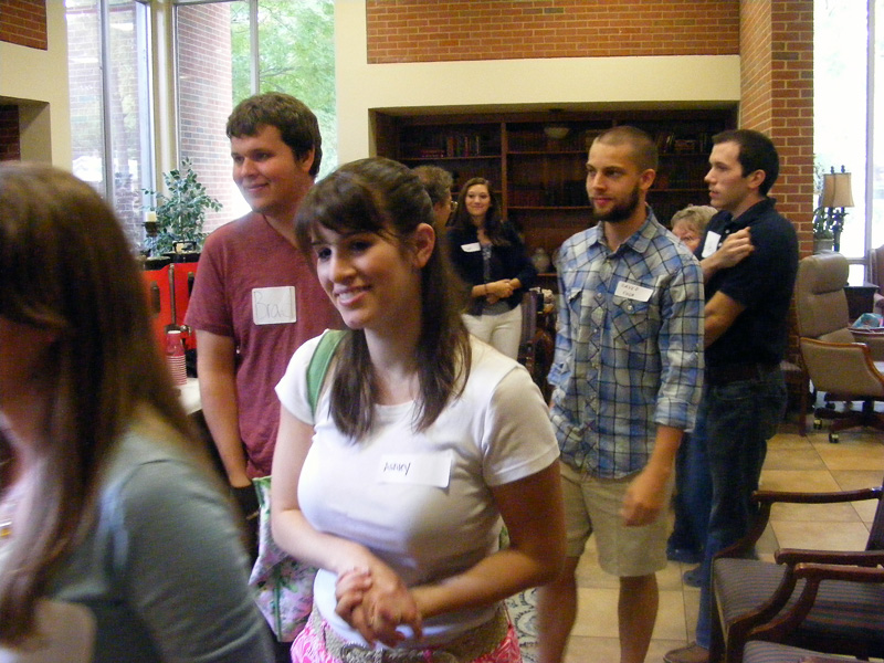 GHA students at a reception