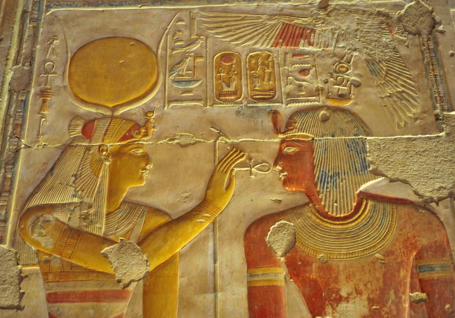 Sety I relief Abydos