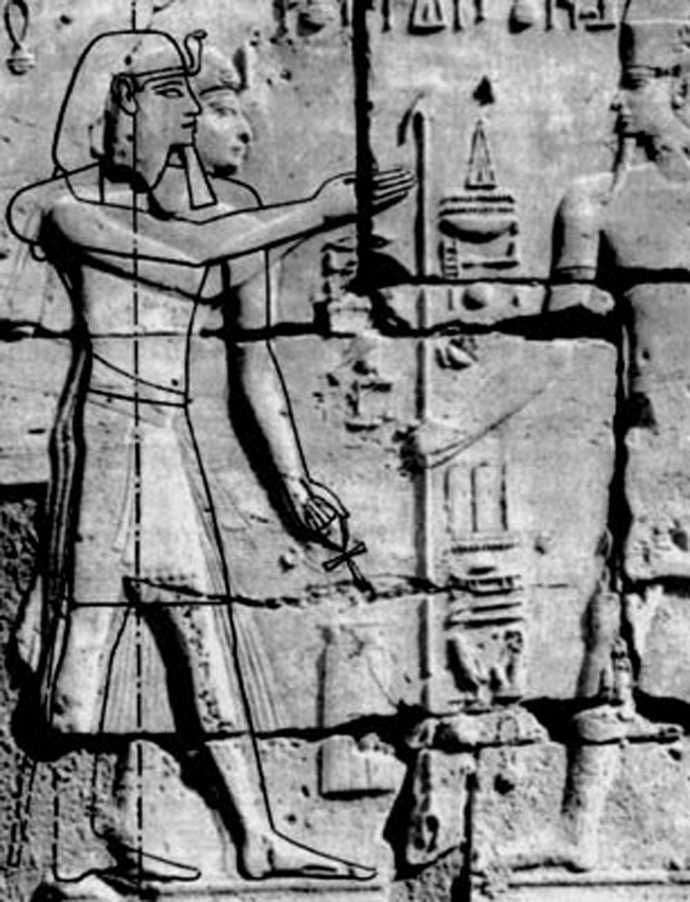 Sety I recut drawing