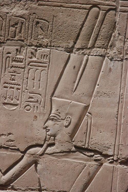 Plate 49 (B93) - Thoth and Seshat inscribing many years or reign for Ramesses II kneeling in kiosk with Amun-Re