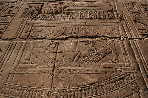 Plate 53 (B99-100) - Ramesses II censing the procession of barks of the Theban Triad followed by Sety I