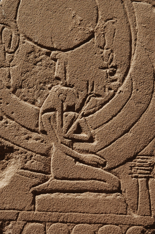 Plate 53 (B99-100) - Ramesses II censing the procession of barks of the Theban Triad followed by Sety I