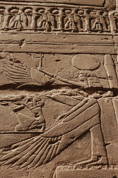 Plate 53 (B99-100) - Ramesses II censing the procession of barks of the Theban Triad followed by Sety I