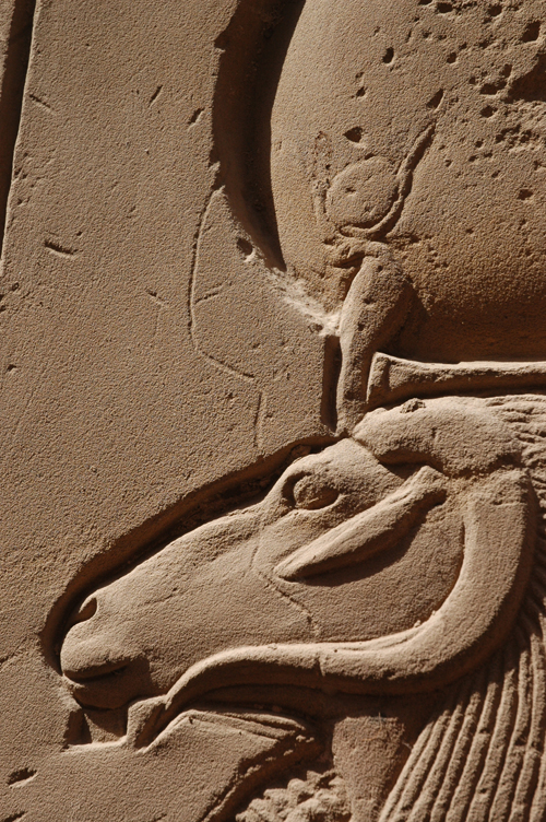 Plate 53 (B99-100) - Ramesses II censing the procession of barks of the Theban Triad followed by Sety I